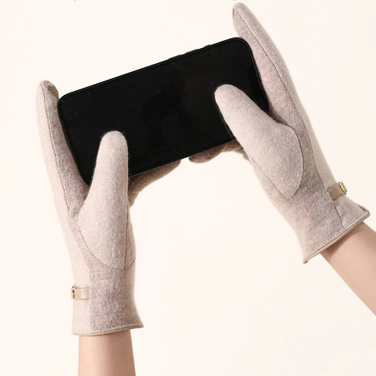 ACCITY - Wholesale Gloves - Women's - Cute Wool Touchscreen Gloves – Winter for Women_CWAG004810