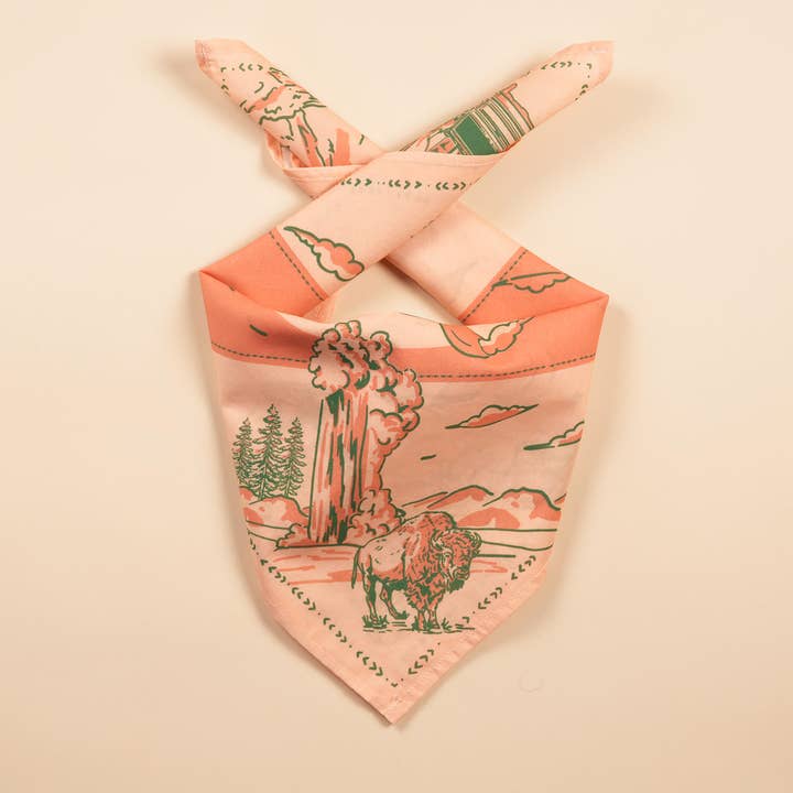 Hankeys - Wholesale Bandana - Unisex - National Parks Bandana1