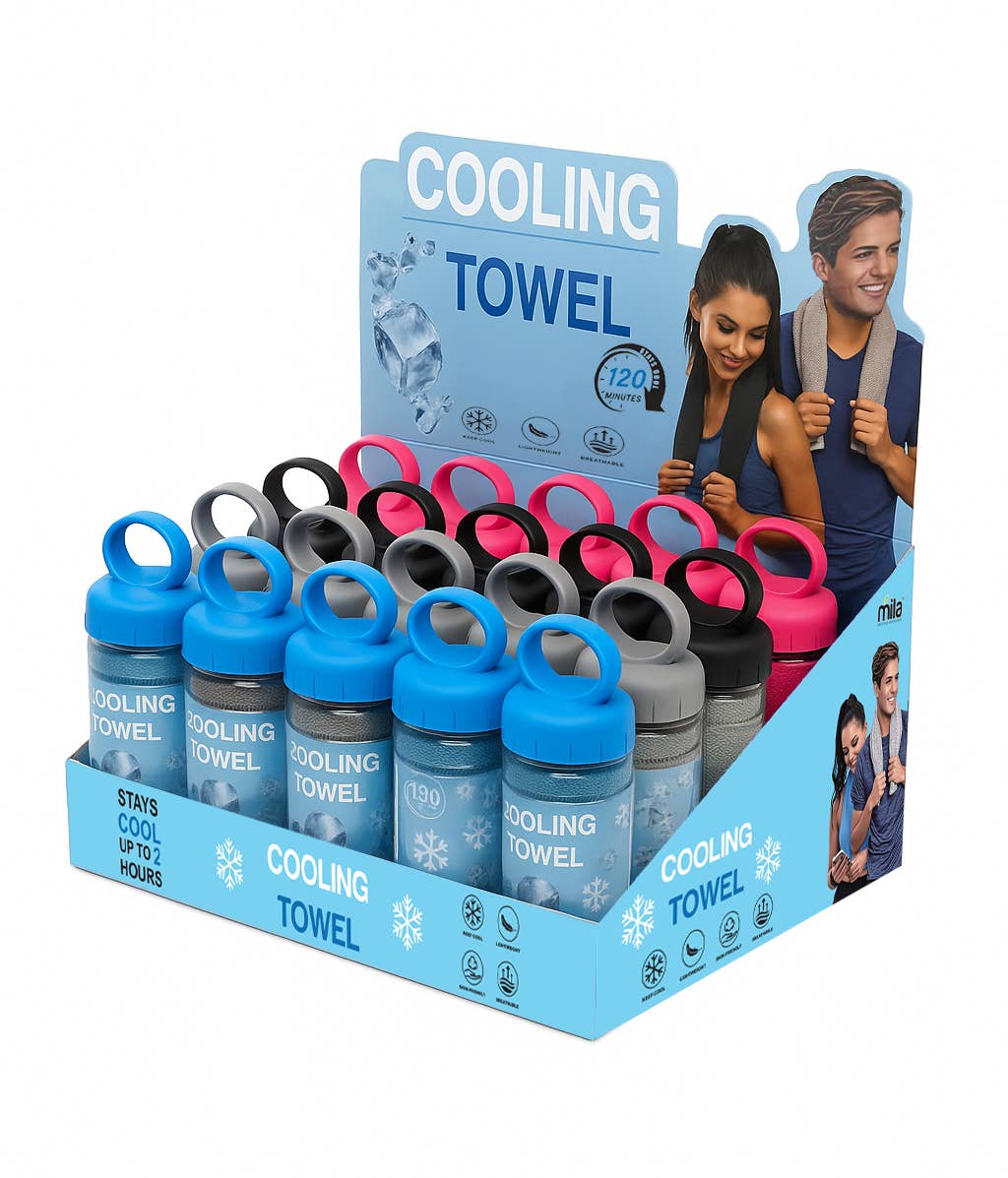 Mila Wholesale – Engroshandel Sport og udendørs – Kølehåndklæde Borddisplay Bundt