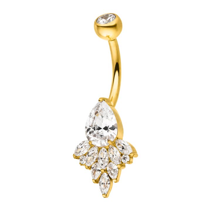 Schmuckgroßhandel - Vente Piercing de nombril - Piercing oriental pour le ventre | Titane