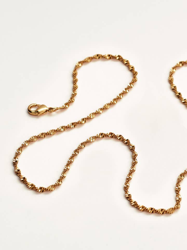 'Twisted' Rope Necklace for wholesale by NISÍ