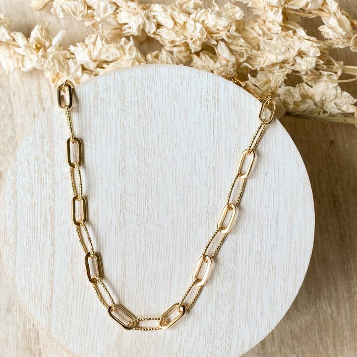 Agaveh girl - Wholesale Link & Chain Necklace - The Rae Necklace1