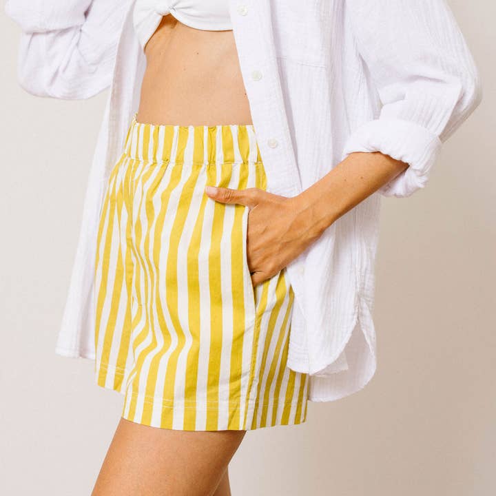 Sunshine Tienda - Wholesale Shorts - Women's - Ochre Daydreamer Bermuda Short1