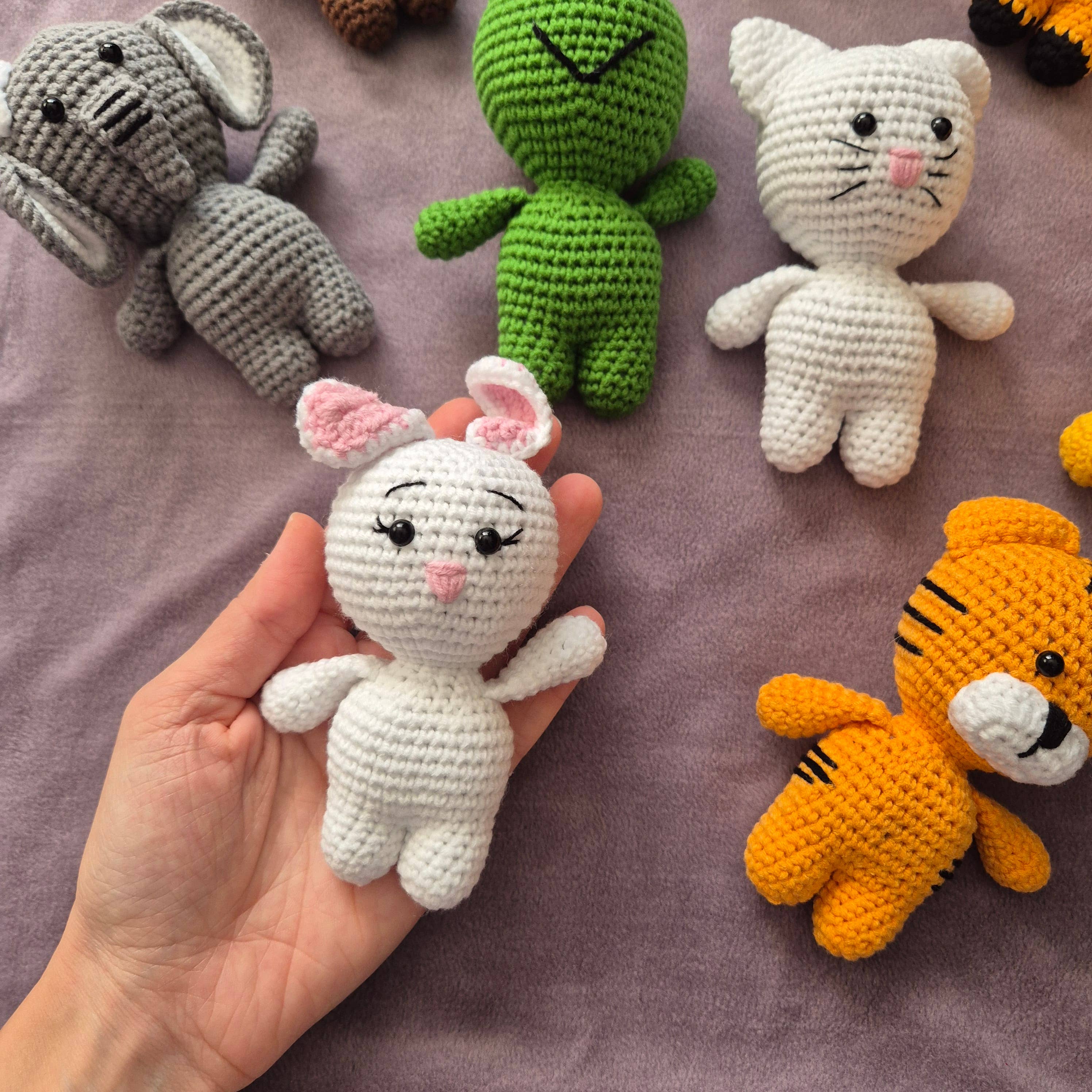 despinacrafting - Vente Peluche – enfant et bébé - Animaux amigurumi en crochet rembourrés2