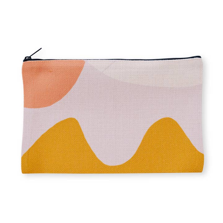 Abstract Linen Pouch, Christmas Gift for wholesale by AURE