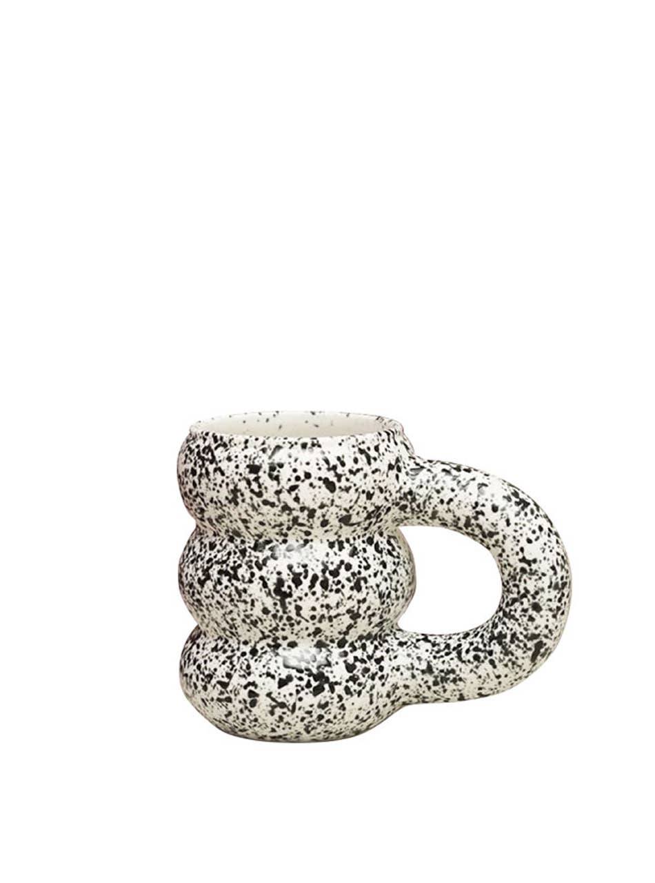 TUTU Home - Tableware & Decor - Vente Tasse à café - Tasse ronde en céramique « Michelin » inspirée des hommes - Ink Splashed