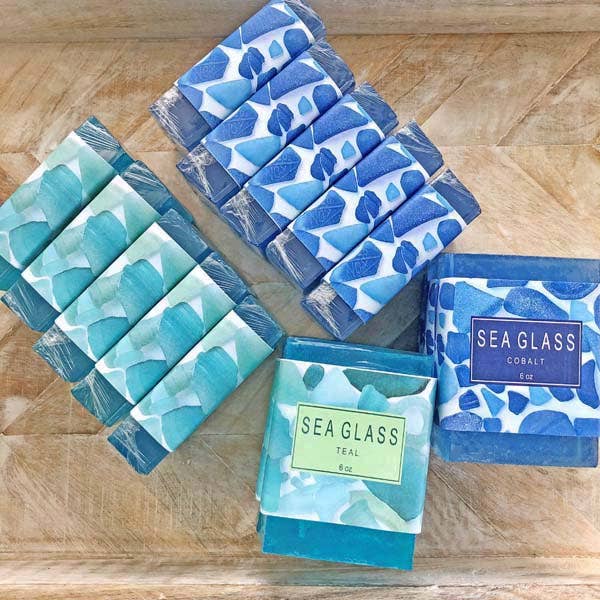 B McVan Designs - Wholesale Bar Soap - Sea Glass Soap Bar Assortment1