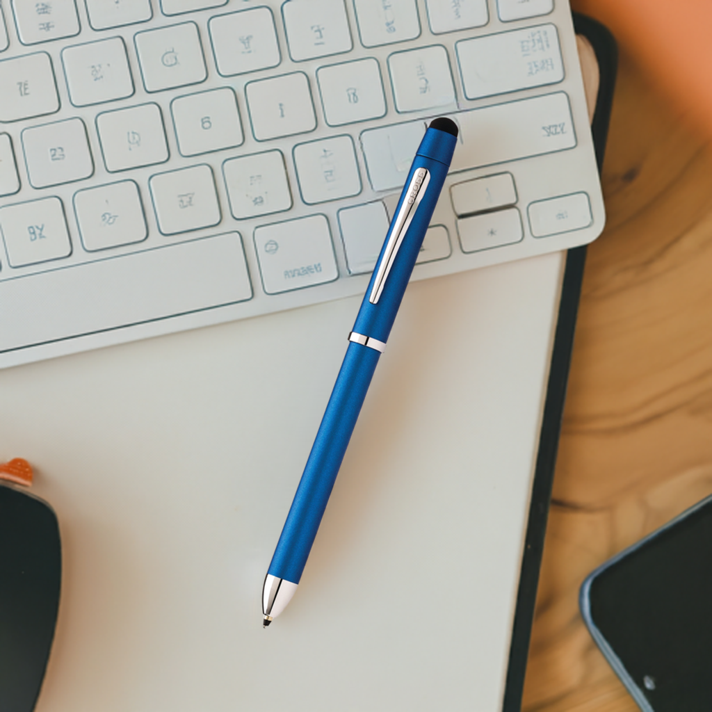 A. T. Cross - Wholesale Pen - Tech3+™ Metallic Blue Multifunction Pen4