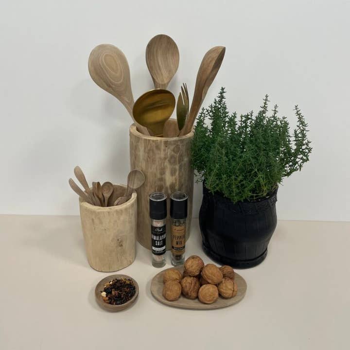 ByBazz - Wholesale Kitchen Spoon - Grote Lepel Walnoothout1