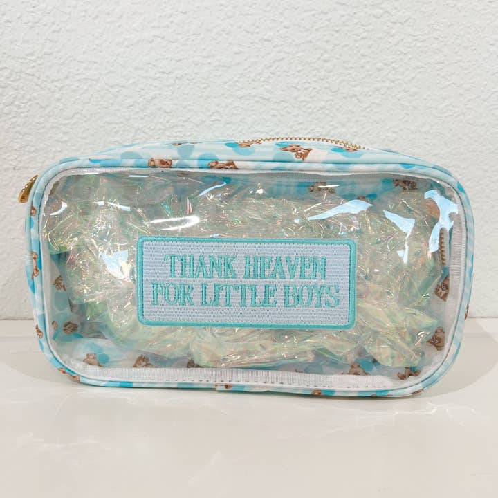 KENZKUSTOMZ - Wholesale Makeup/Cosmetic Bag - Thank Heaven - Medium Clear Bag8