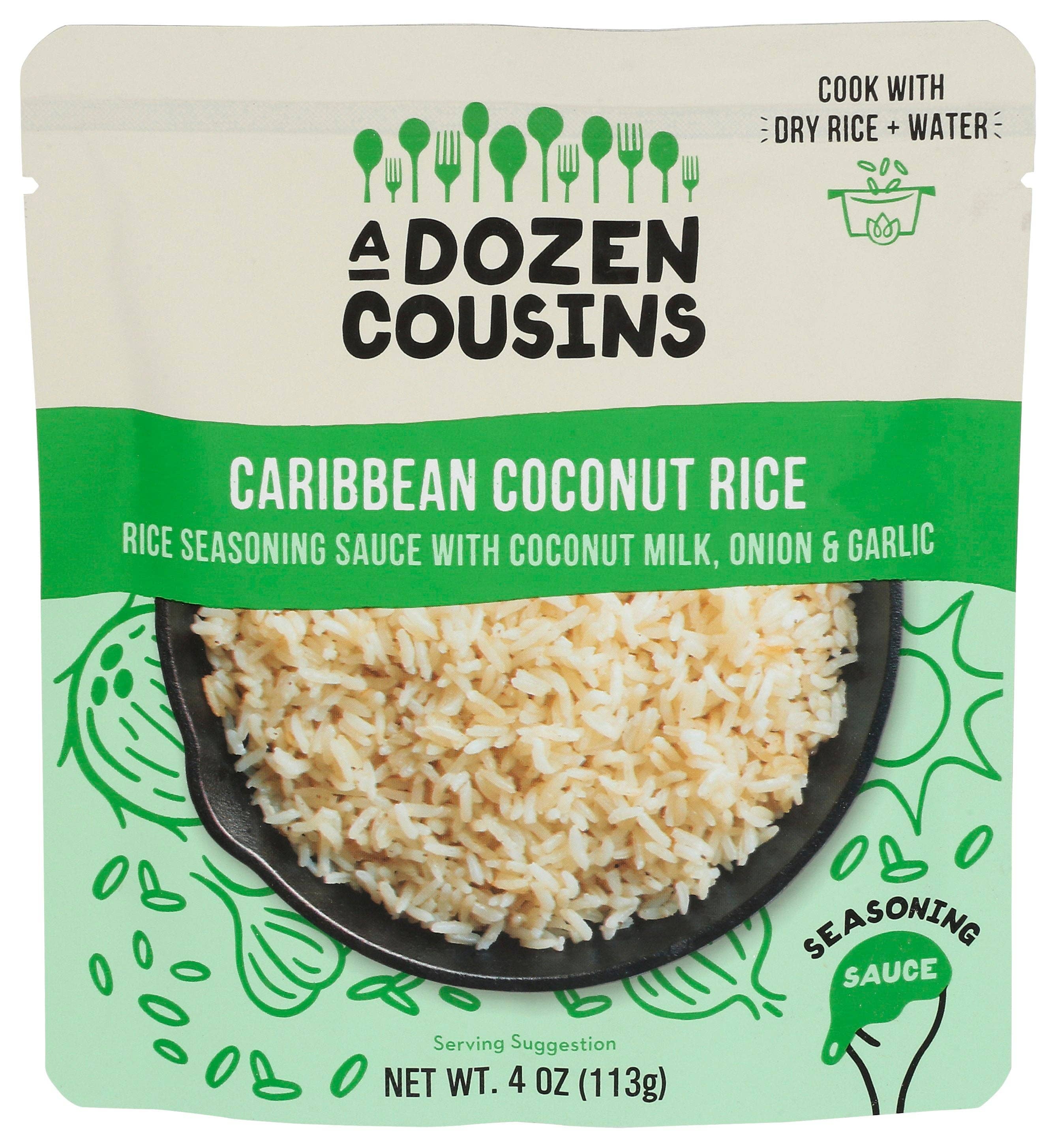 Everyday Supply Co - Wholesale Rice - A DOZEN COUSINS RICE CARIBBEAN CCNUT SAUC - Case of 100