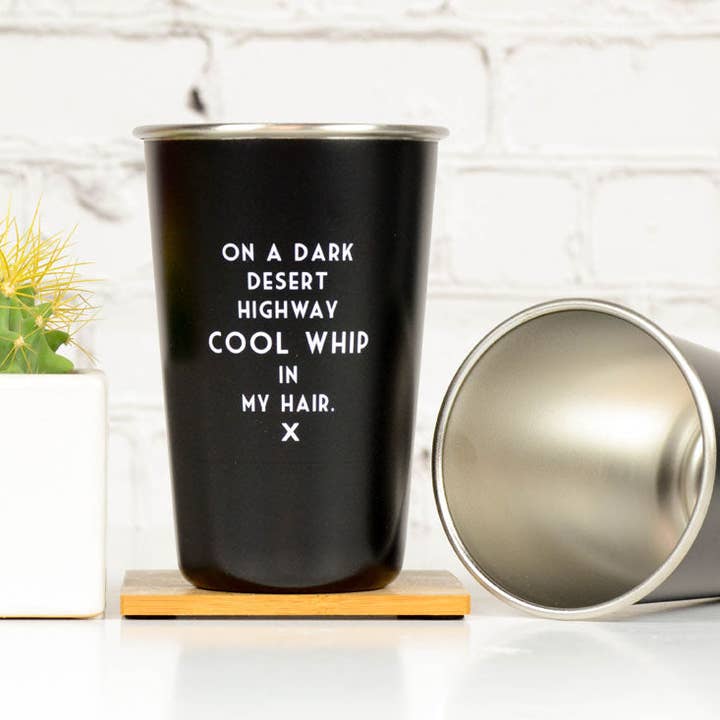 Meriwether - Wholesale Beer Glass/Mug - Cool whip in my hair... Mistaken Lyrics Pint Glass. Case Pack of 61