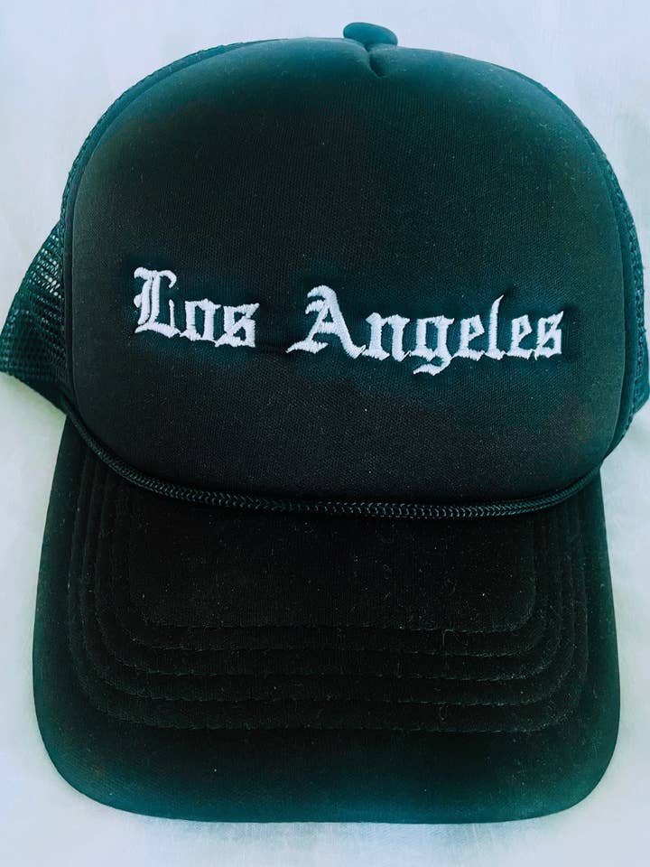 Los Angeles Trucker Hat for wholesale by Cali Good Life