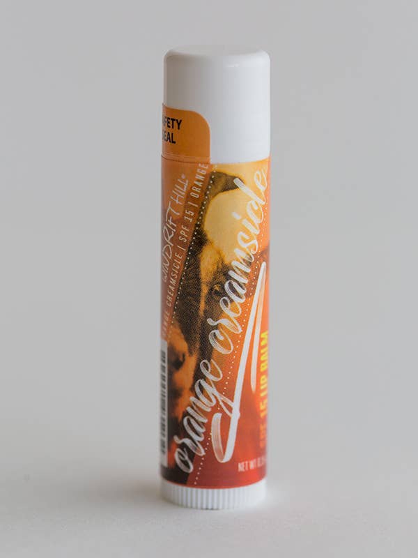 Orange Creamsicle | Lip Balm | SPF 15 for wholesale by Windrift Hill Goat Milk Skincare