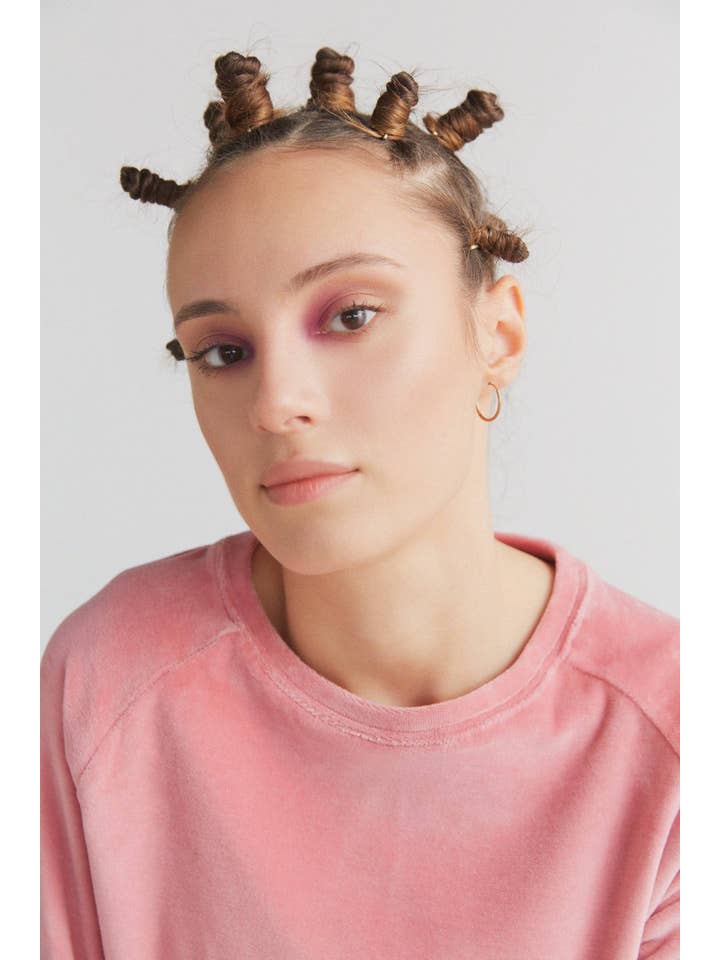 Leela Cotton - Wholesale Sweatshirt - Women's - 1277 Damen Nickysweatshirt5