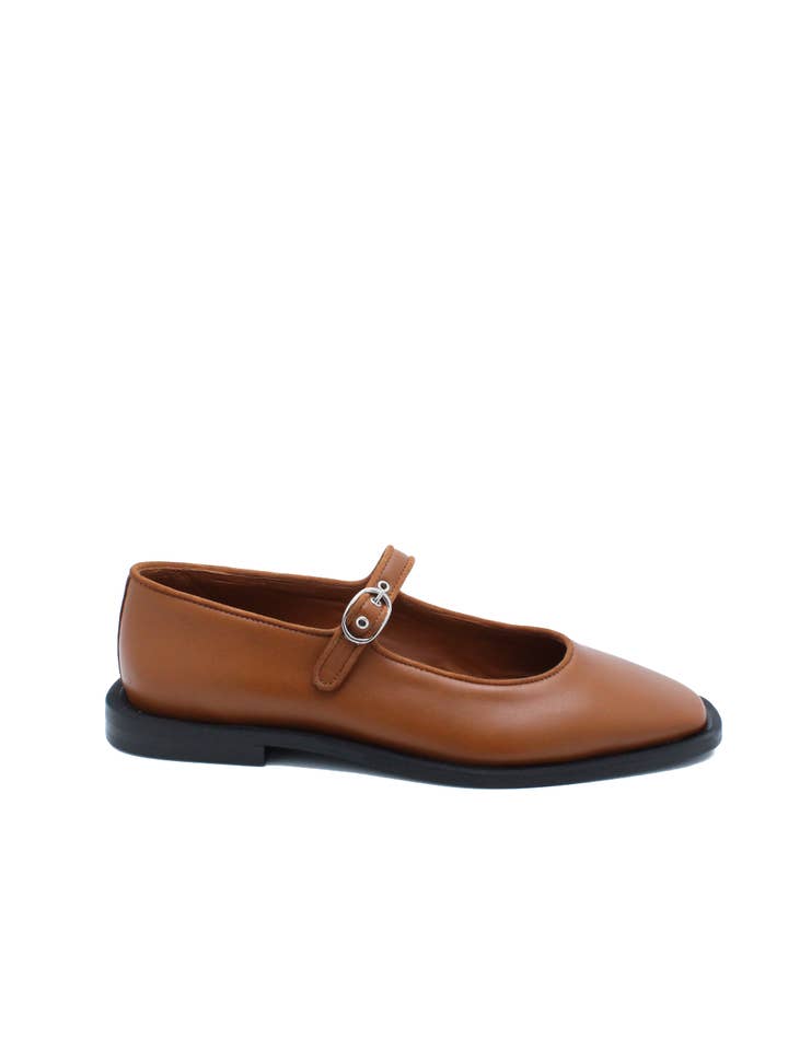 JJ HEITOR SHOES - Wholesale Flats/Loafers - Women's - TÓQUIO CAMEL BALLET FLATS 1