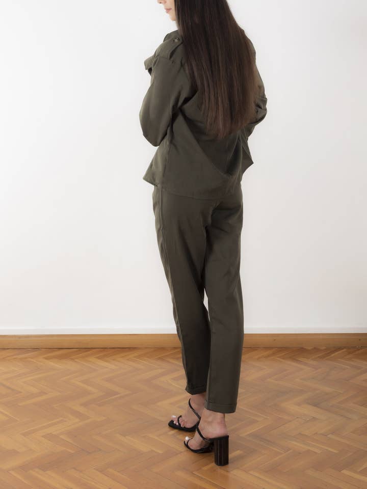 Skjorta med fickor för wholesale av ELBA& CLAU