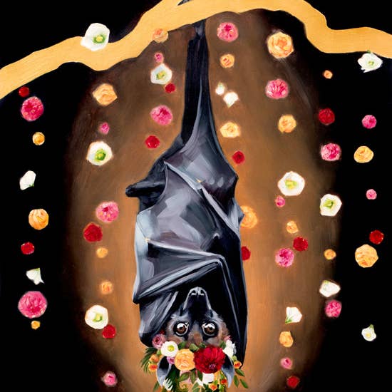 Batty Koda | Imprimé pour la vente par Whimsical Art by Darcy Goedecke
