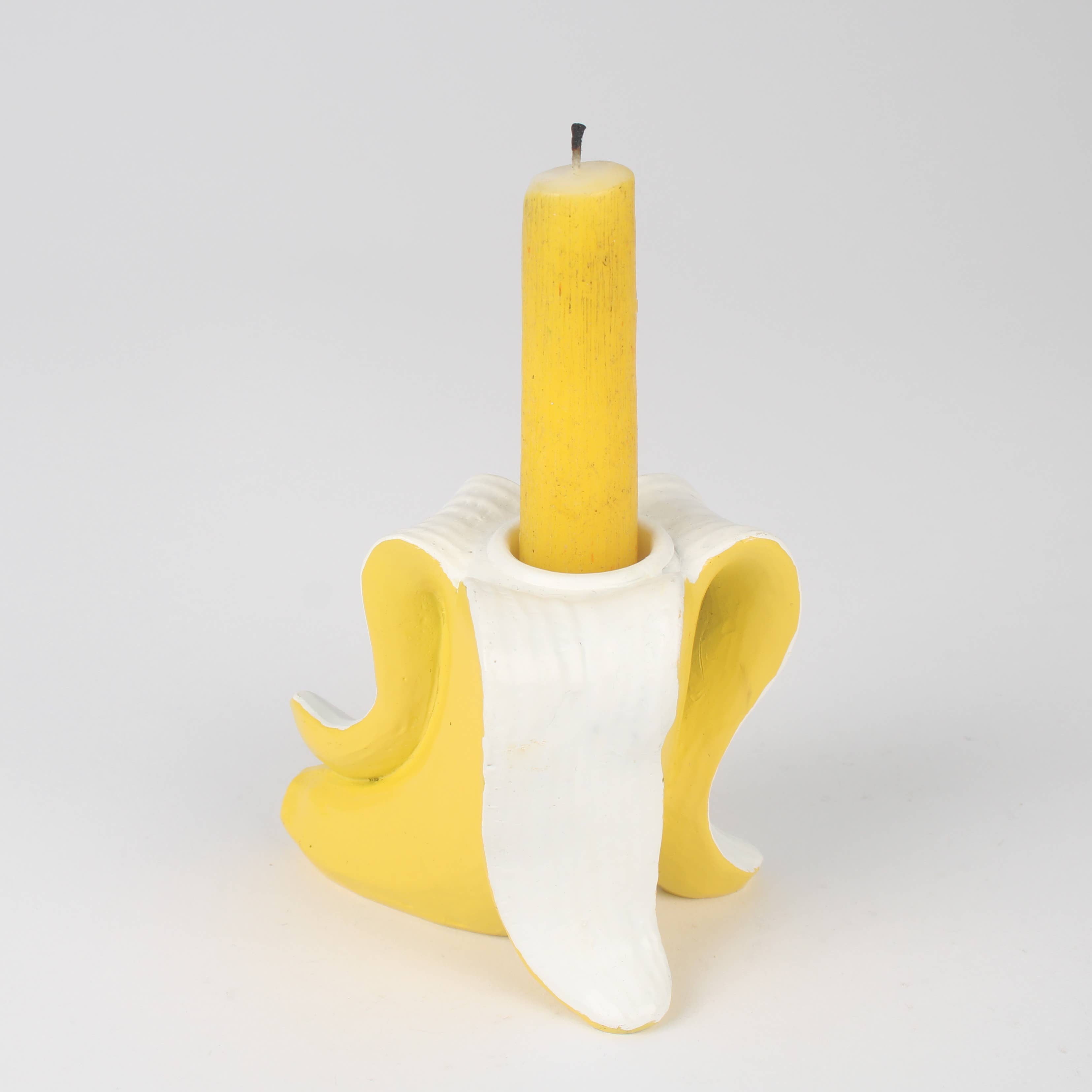 Originals International Ltd – Suporte de vela por atacado – Porta-Vela Casca de Banana – Suporte Frutado e Divertido para Vela2