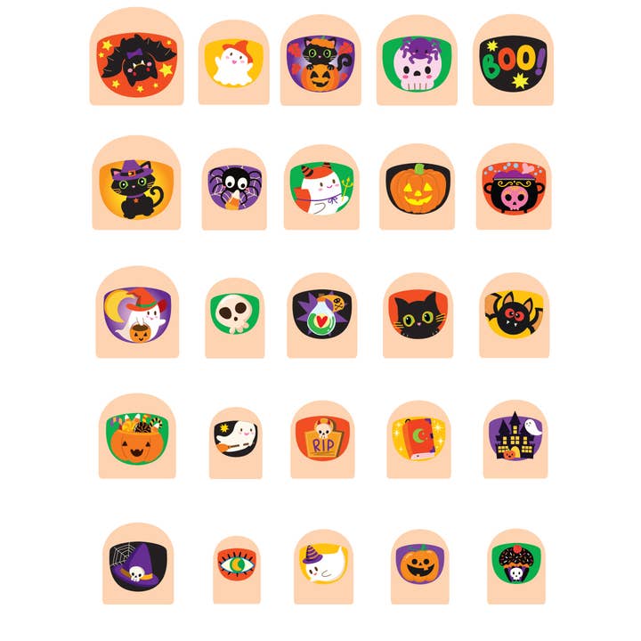 Girl Nation - Wholesale Nail Art/Decal - Halloween Nail Stickers | Lil' Fingers Nail Art
2