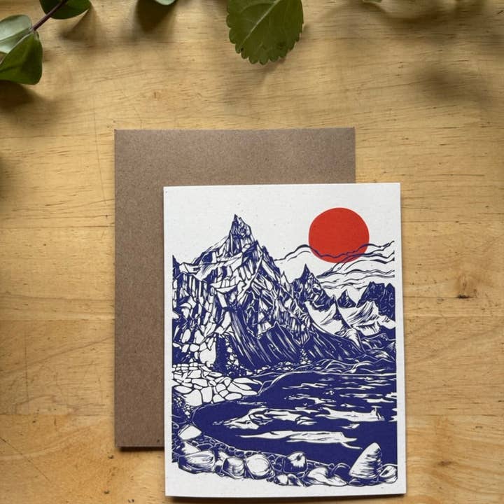 Adrift Prints - Wholesale Everyday Greeting Card - Hatcher Pass Greeting Card