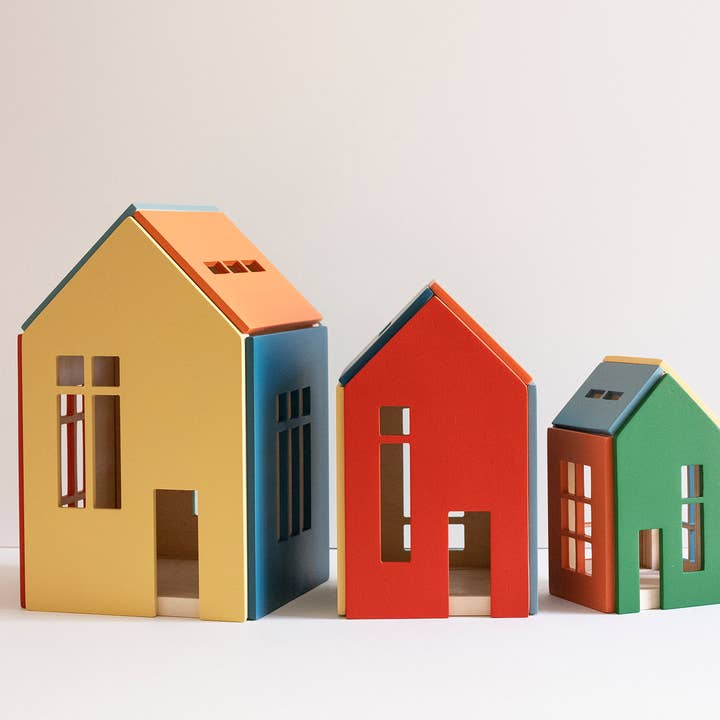 Maisons de poupées sur les aimants Multicolore classique Nouvelle Goutte de Couleur pour la vente par Babai