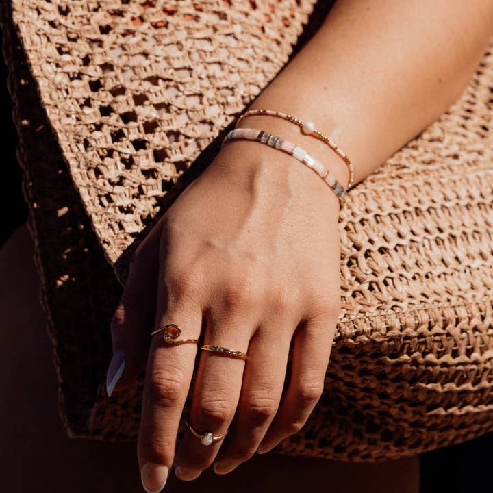 BOWERBIRD JEWELS - Wholesale Beaded bracelet - Xanadu Pearl Stacking Bracelet3