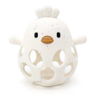 Three Hearts & Co./EMO & CO. - Vendita all'ingrosso Massaggiagengive (senza clip) - Neonati - Dentiva per pollo 3D in silicone