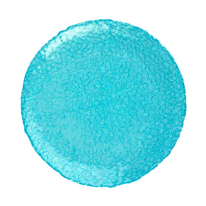 PRATO PARA SALADA DAPPLE 8,5" TURQUESA por atacado de Artland