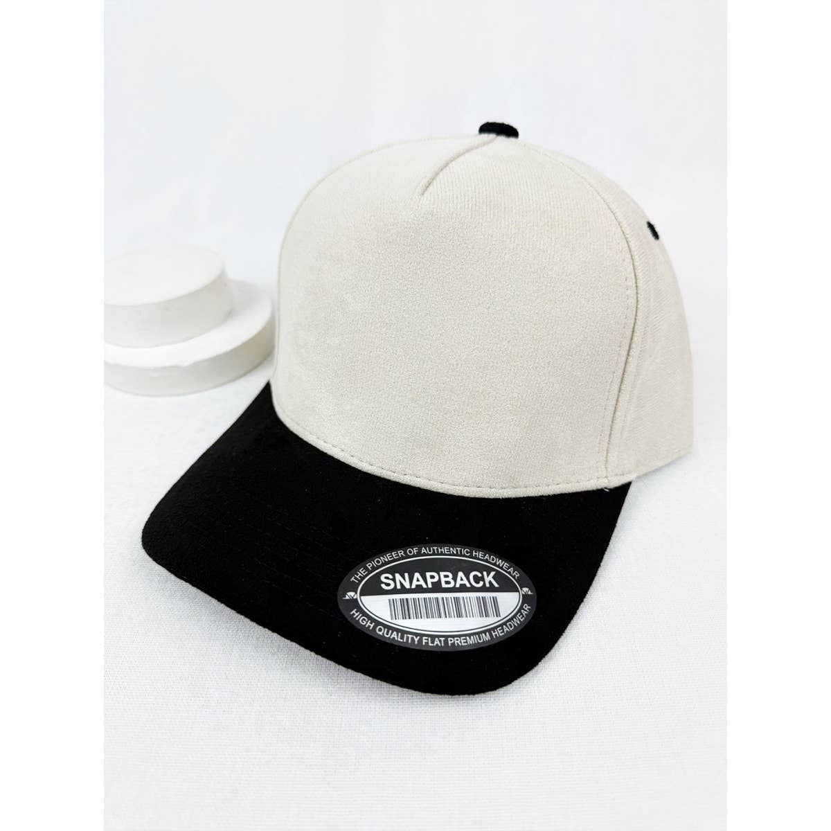 Love and Repeat - Wholesale Baseball Cap - Unisex - Two Tone Faux Suede Snap Back Baseball Cap3