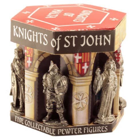 Figuren-Box-Set - Ritter des Heiligen Johannes für den Großhandel von Timeline Gifts Ltd