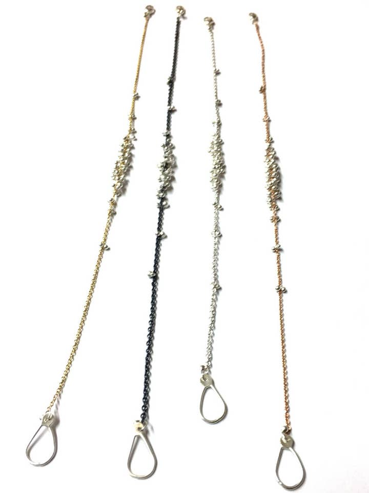 Clustered Wisteria Bracelet for wholesale by YedOmi Jewelry