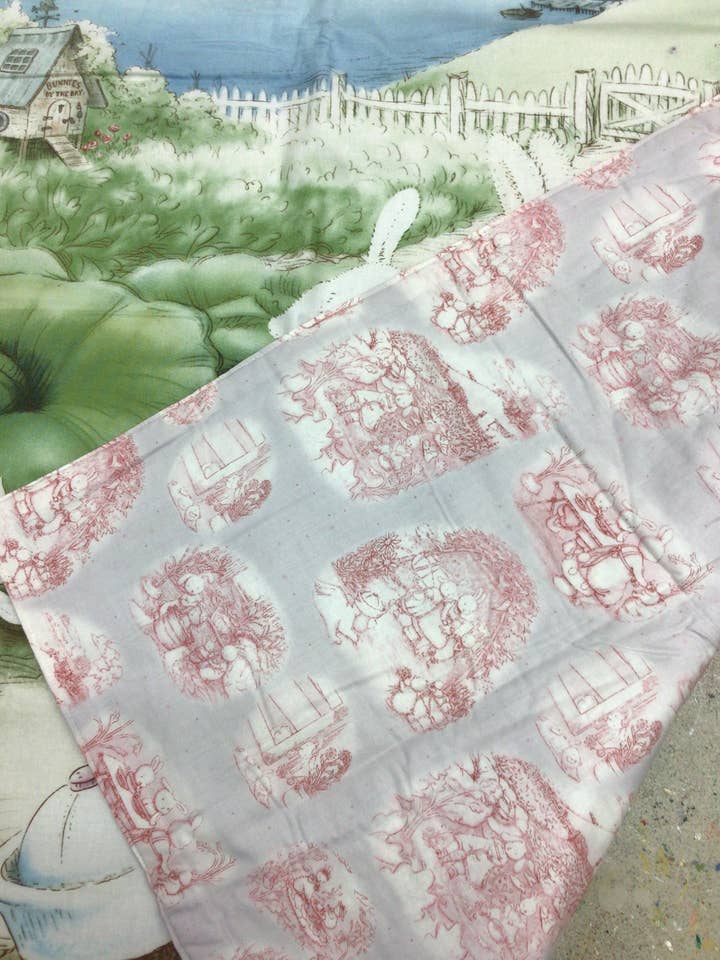 Best Friend Bunnies handgemaakte quilt voor wholesale door For Your Home