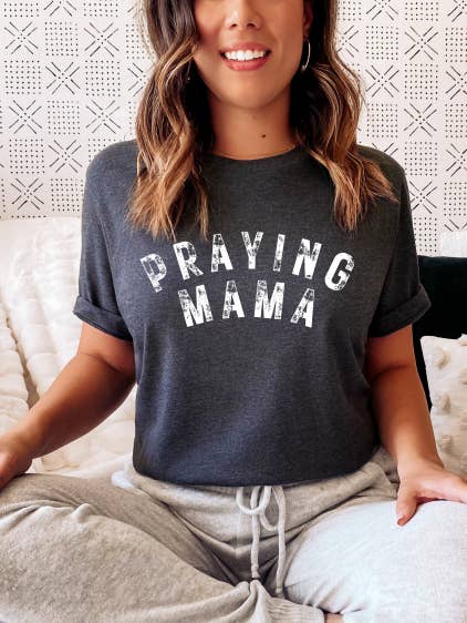 Praying Mama Tshirt for wholesale by Julie Jersey Designs