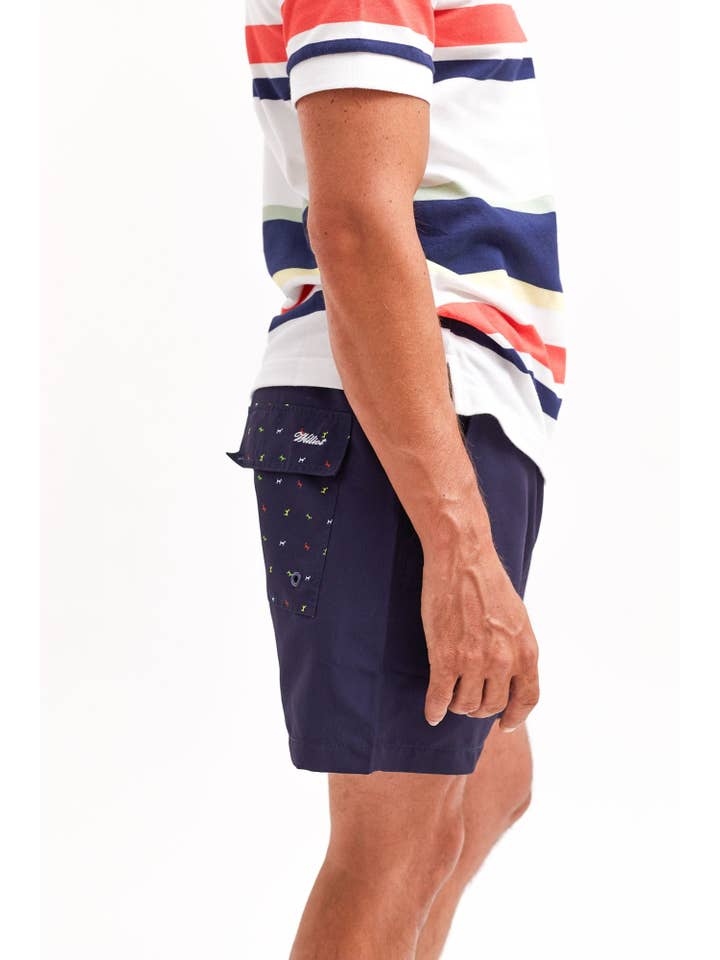 williot – wholesale Badshorts - Herr – Basic Marinblå Baddräkt