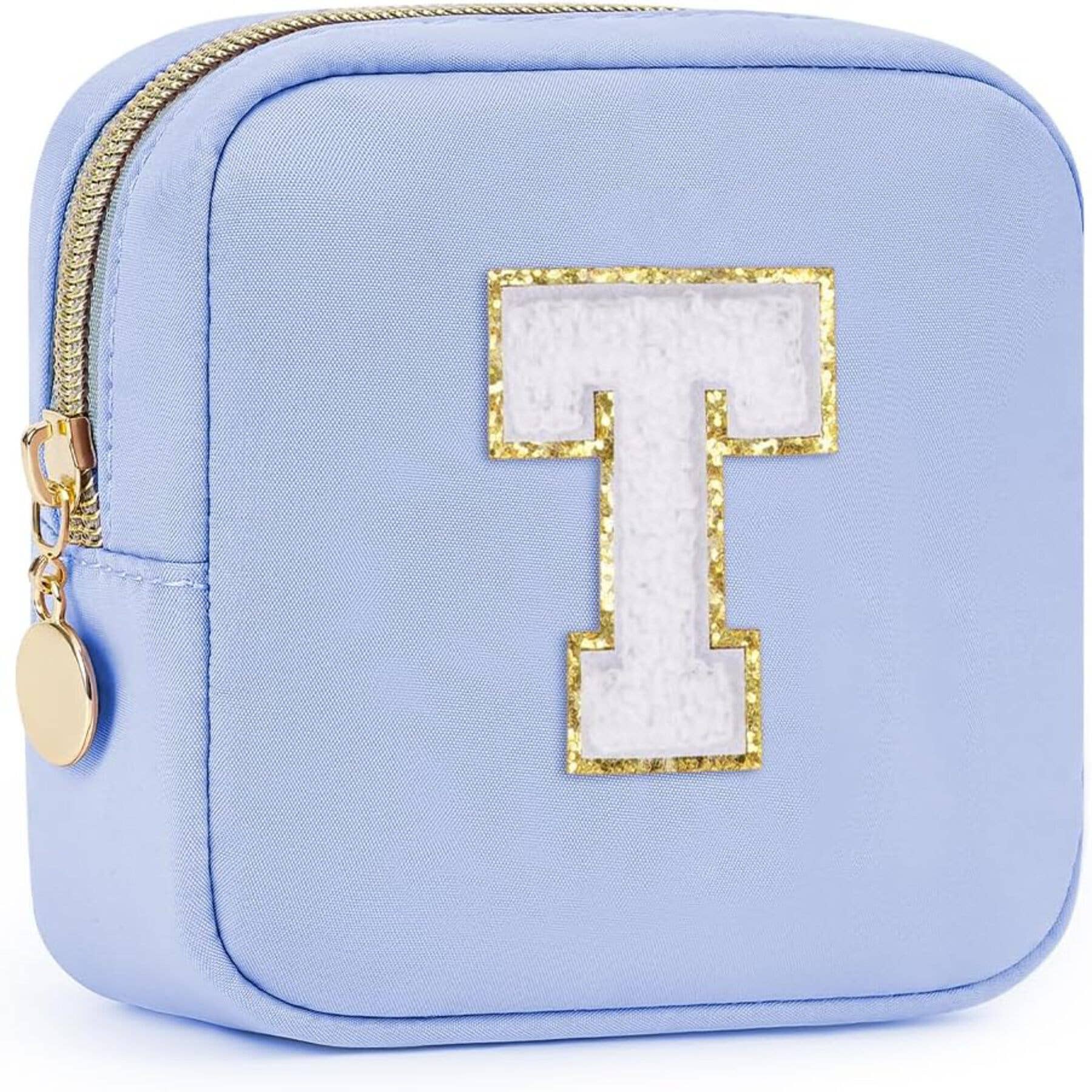 wandf – Großhandel Schmink-/Kosmetiktasche – Personalisierte Monogramm-Tasche Mini Initialen Schminktasche101