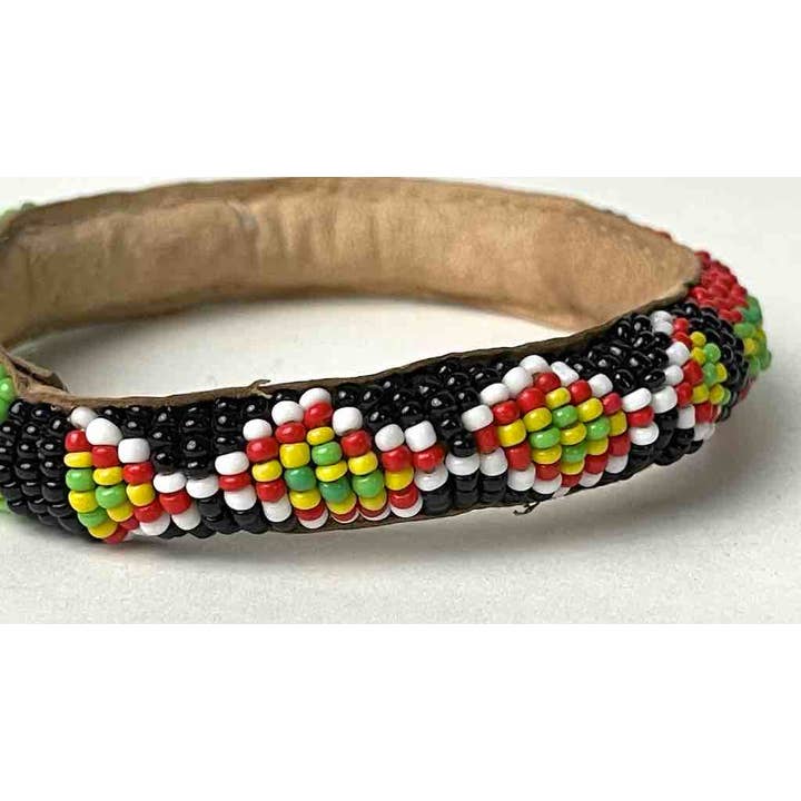 The Niger Bend - Vente Bracelet de perles - Bracelets contemporains en cuir perlé Yoruba6