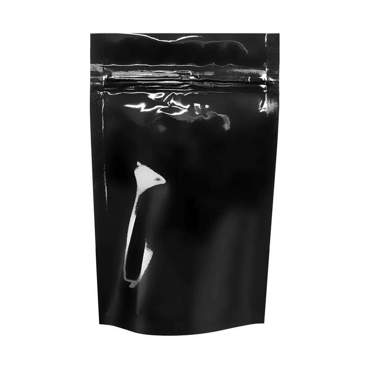 Mylar Bag Clear Black 1/2oz for wholesale by Human Objects®