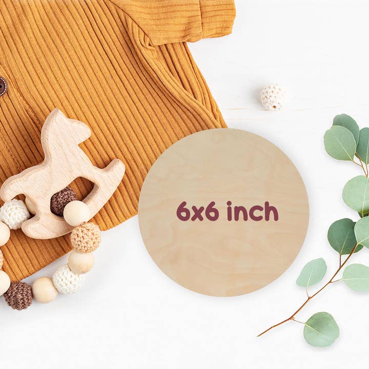 Teele and Co. - Wholesale Milestone Art/Keepsake - Kids & Baby - Cute As A Button Baby Birth Stat Sign