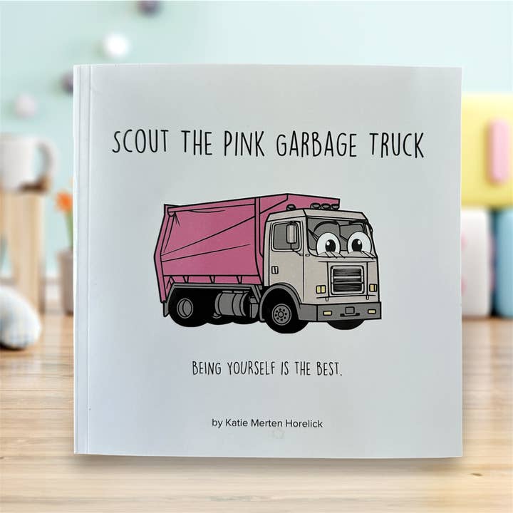 Twin Palms Print Children's Books & Greeting Cards - Wholesale Preschool Book (3-5) - Scout The Pink Garbage Truck14