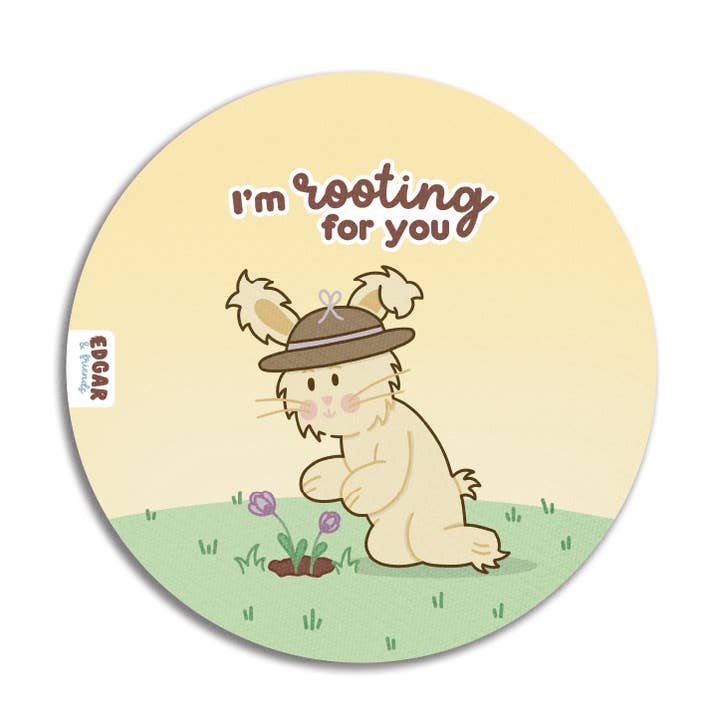 Mouse pad | Rooting for you for wholesale by Edgar & Friends