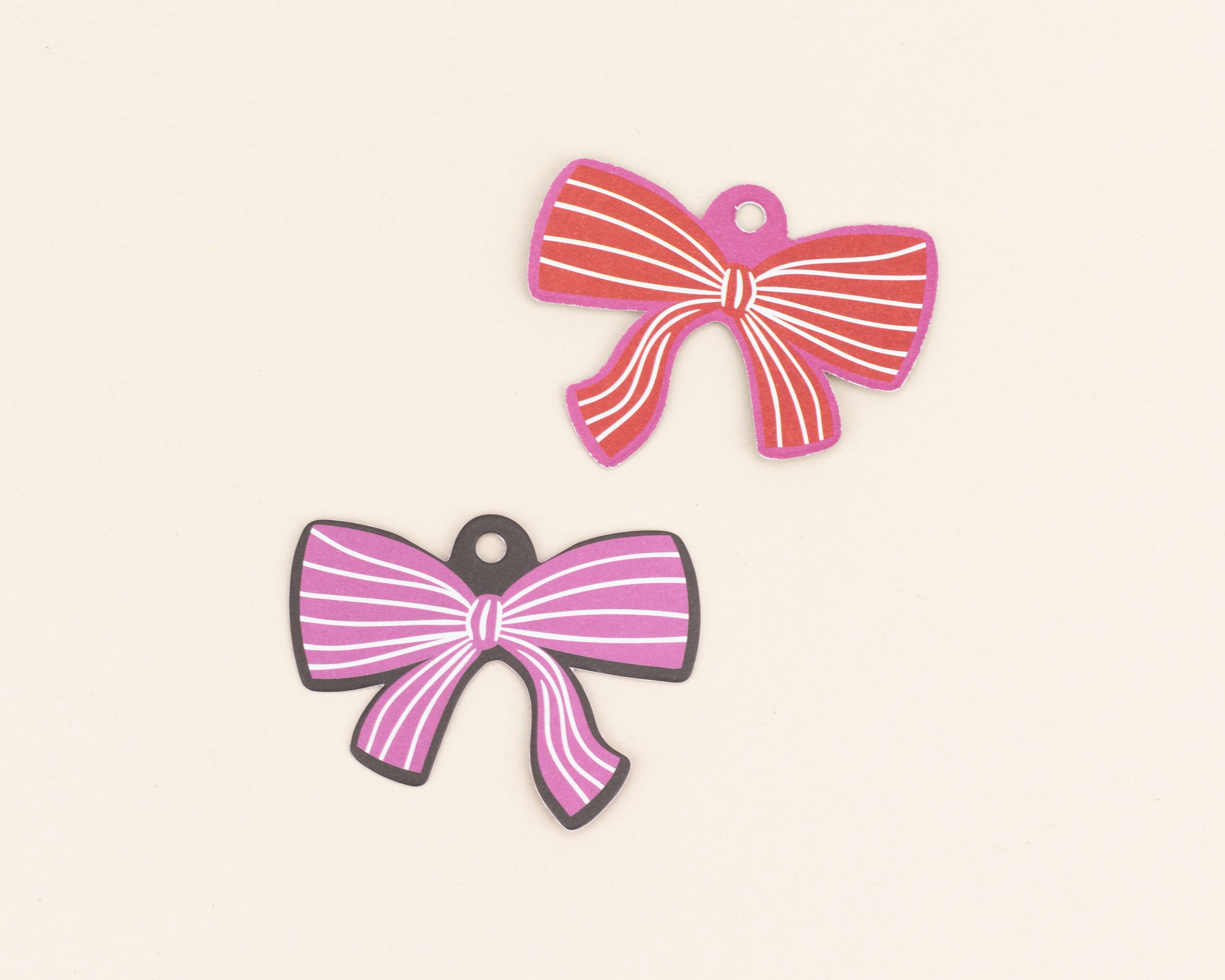 liebevoll verpackt - Wholesale Gift Tag - Gift Tag Bow (double-sided)