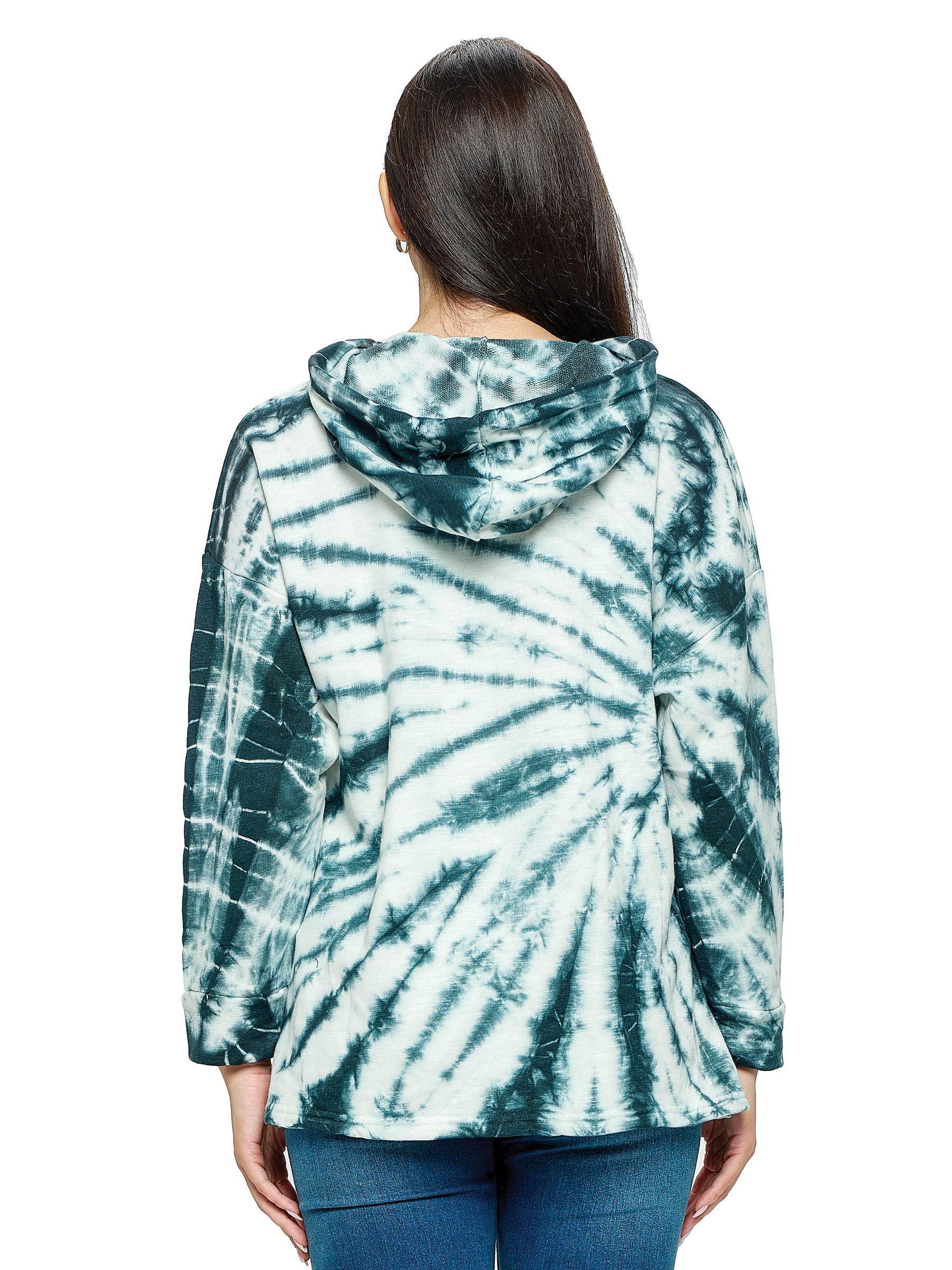 Yak & Yeti - Wholesale Hoodie - Women's - SALE Hoodie Boho Pullover Tie dye3
