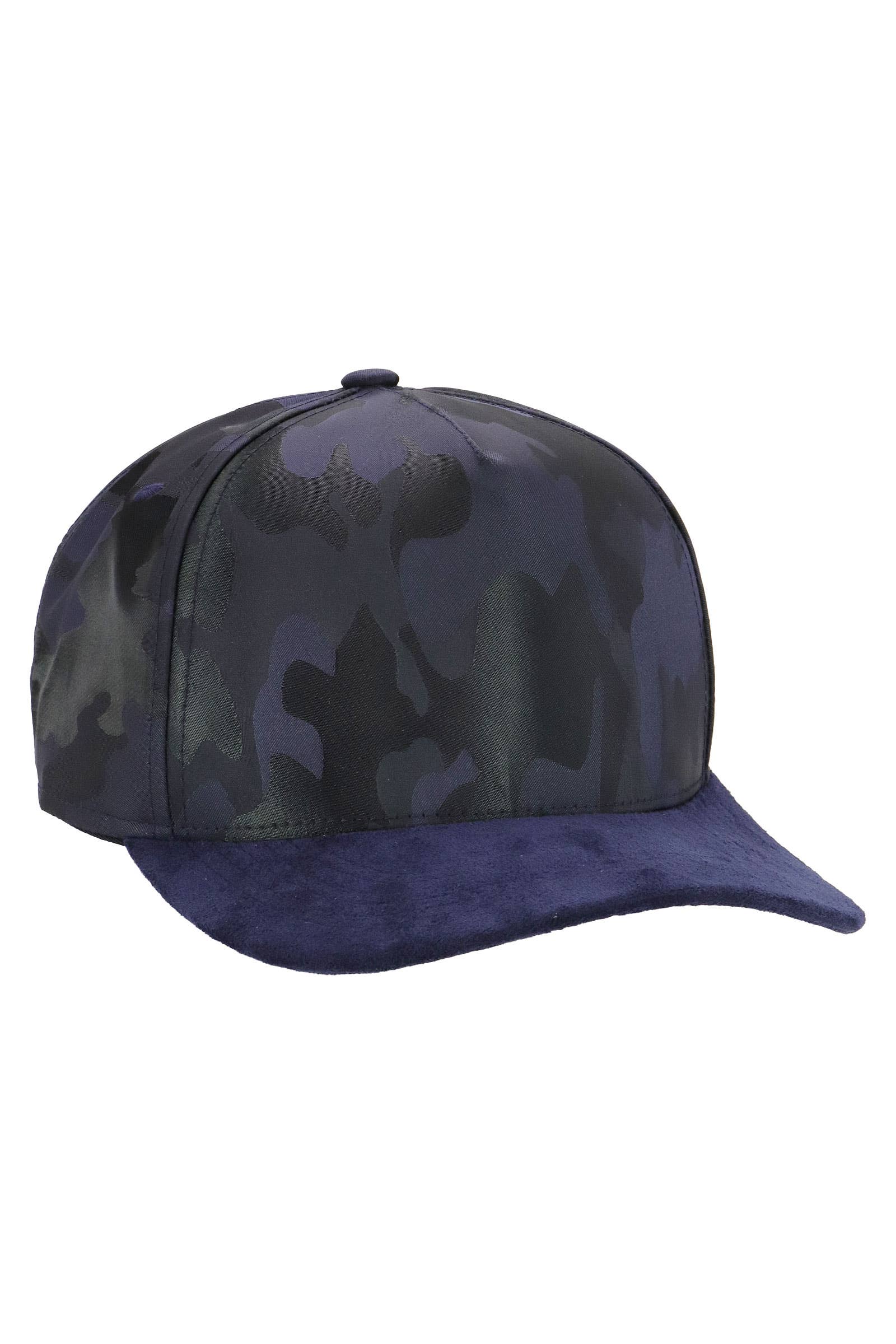 Cap Zone - Vendita all'ingrosso Cappellino da baseball - Unisex - Berretto da baseball a 5 pannelli con visiera in camoscio vegano mimetico10