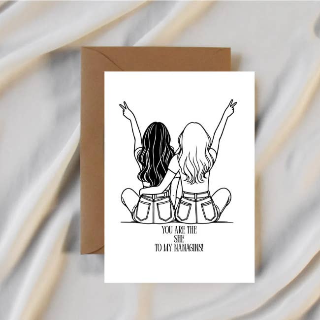 Ella a mi tarjeta Nanigans para venta al por mayor de Party Collective