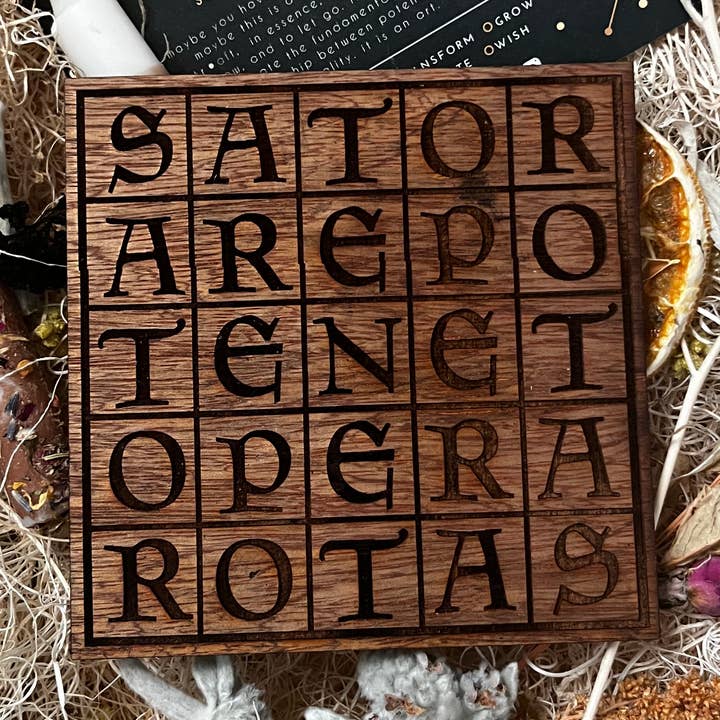 The Chaotic Good (previously The Great Cosmic Trust) - Wholesale Meditation Supplies - sator rotas square0