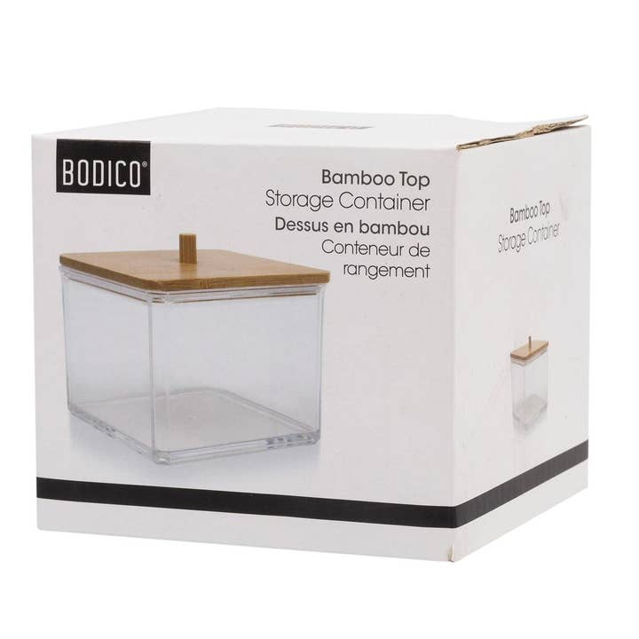 Bodico - Wholesale Makeup Storage Box - Bodico Round Bamboo Container Box – Three Sizes5