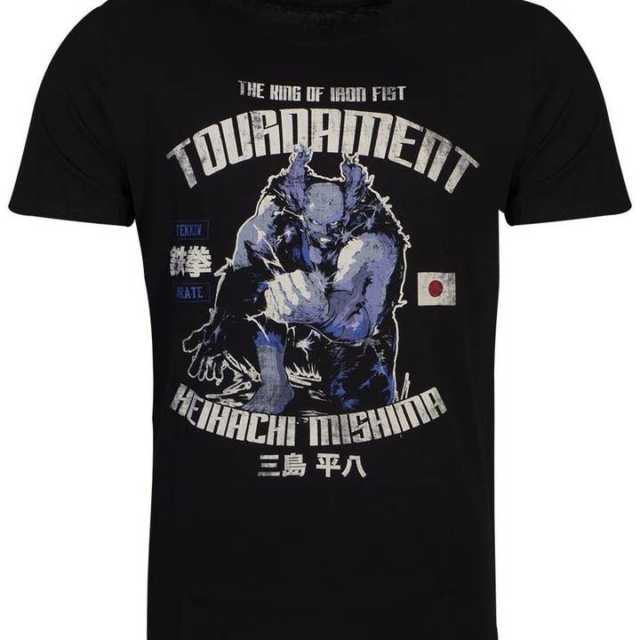 Tekken - T-shirt Homem Heihachi Mishima por atacado de fanseller ug