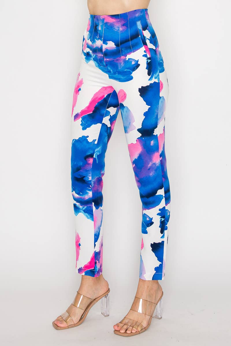 DNA Couture - Wholesale Pants - Women's - Printed Full Length Pants2