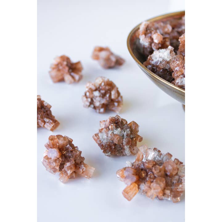 Selene Stone - Wholesale Spiritual Stone/Crystal - Star Aragonite Small Cluster Spiritual Stone3